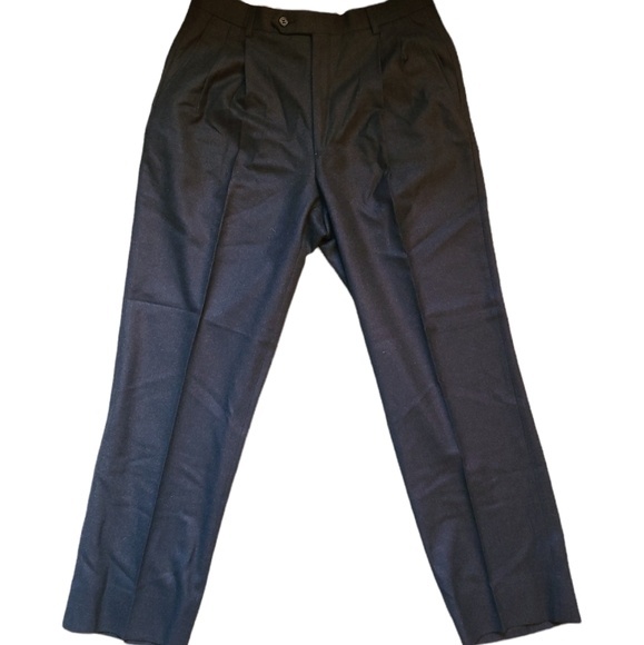 Brooks Brothers Other - BROOKS BROTHERS 100% Wool Black Dress Pants Size 32